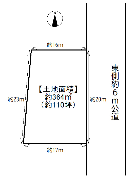 【一括貸　資材置最適】　大沼町貸地